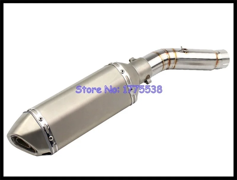 For Honda CB500X CB400X 2013-2016 CB400F CB500F CBR500R CBR400R 2013-2015 Motorcycle Exhaust Muffler Escape with Mid Link Pipe