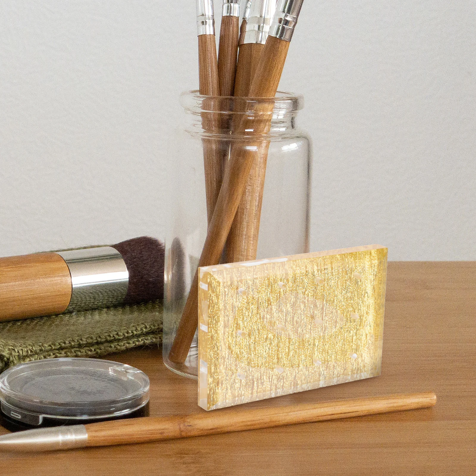 

120 Holes Acrylic Nail Drill Bit Holder Multiple Hole Grinding Head Shelf Storage ganizer for Home Salon Practical Gift