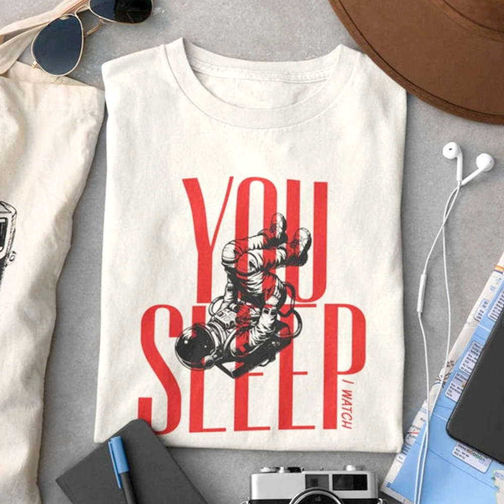Project Hail Mary Inspired Shrit YOU SLEEP I WATCH Funny Graphic Tee Retro Alien Tee Dr. Grace &Amaze Tshirt Sci Fi Lovers Gift