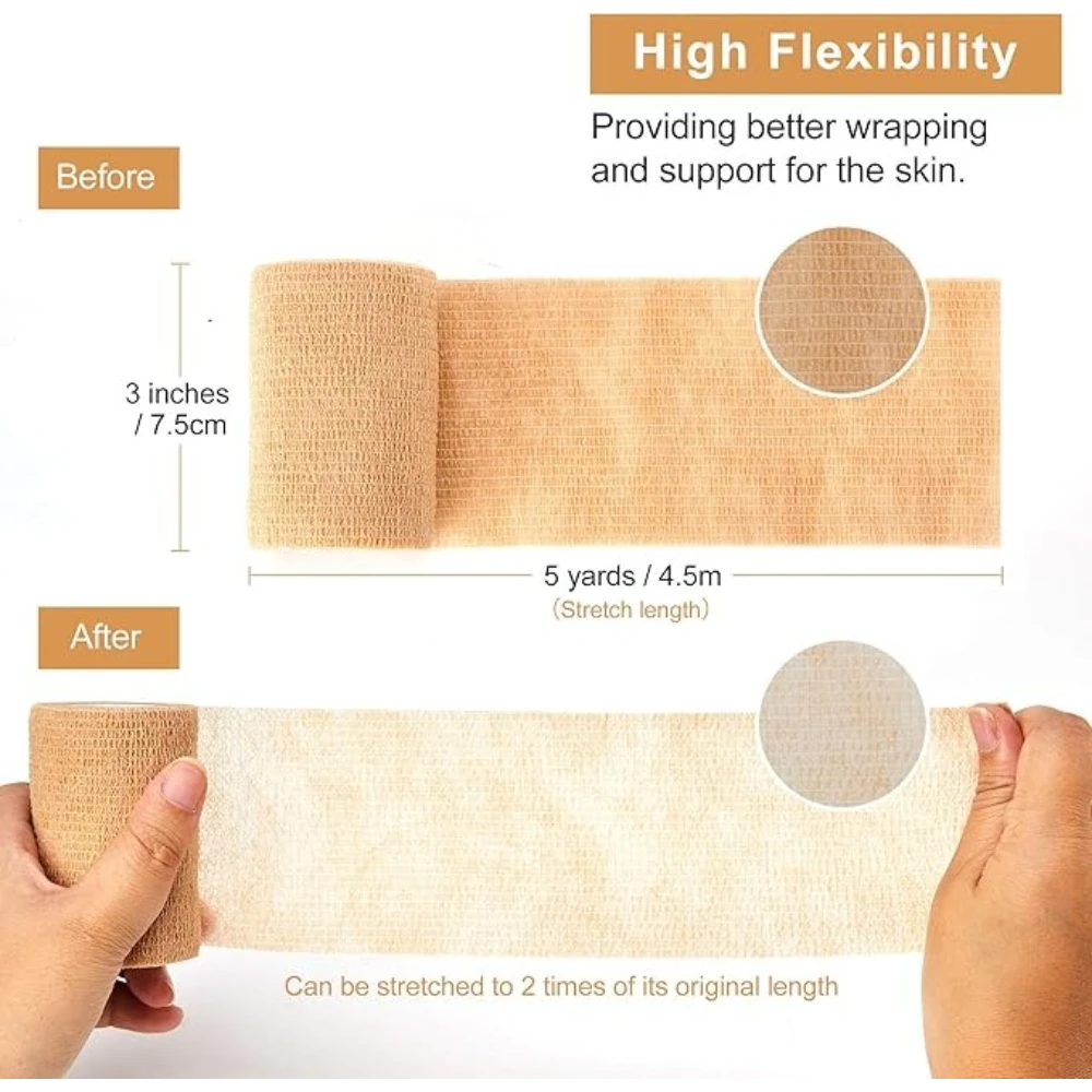 7.5cmX4.5m Sport Elastic Banda - đánh giá và giá Wrist Wrap Support