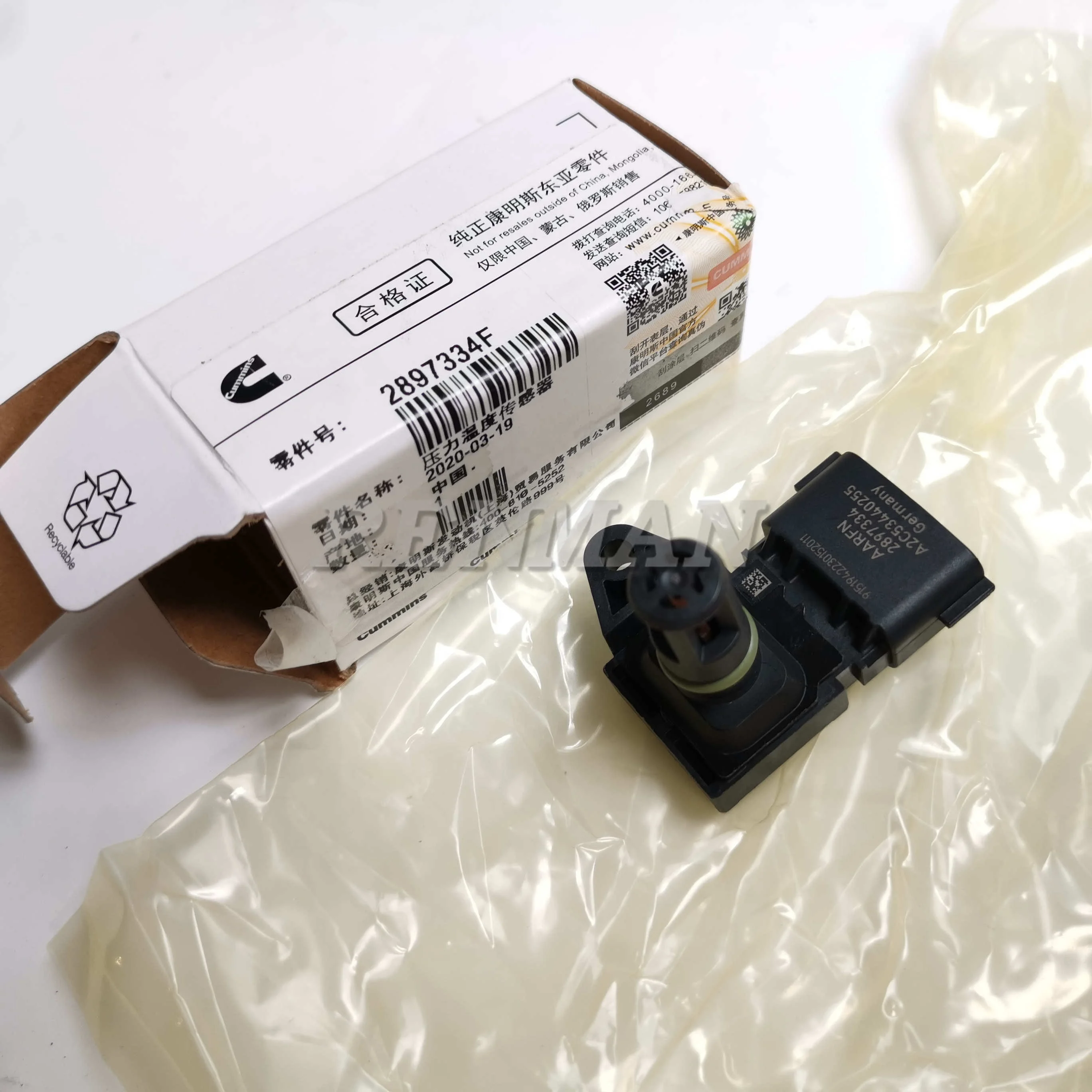 Applicable ToM11 ISF3.8 QSB6.7 QSL9 Cummins Engine Parts Control Module ECM Pressure Temperature Sensor 2897334 2872784 4921324