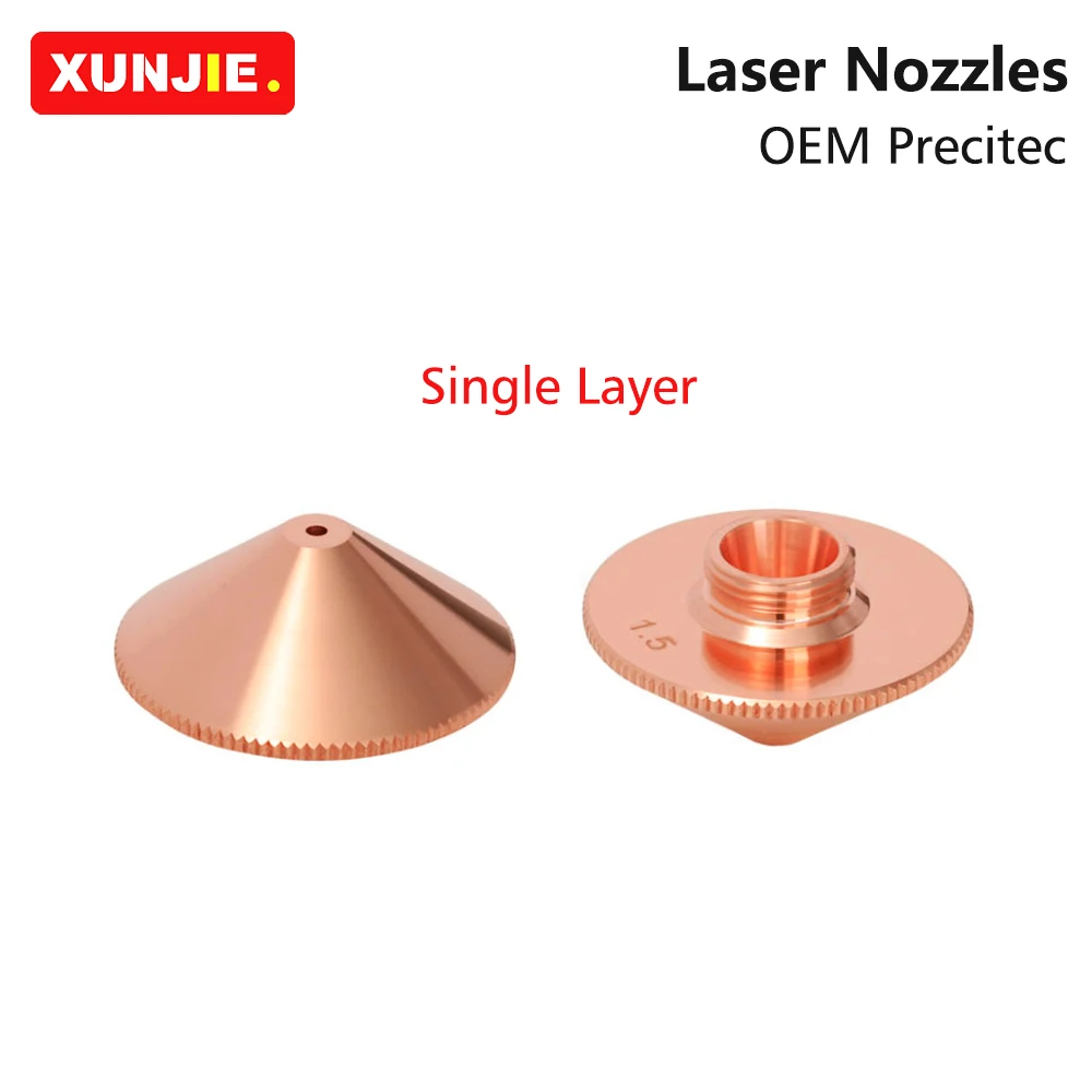 Laser Nozzle Dia.28mm M11 For Precitec WSX Single Double Layer Caliber 0.8-5.0mm for Precitec WSX HSG Fiber Laser Cutting Head