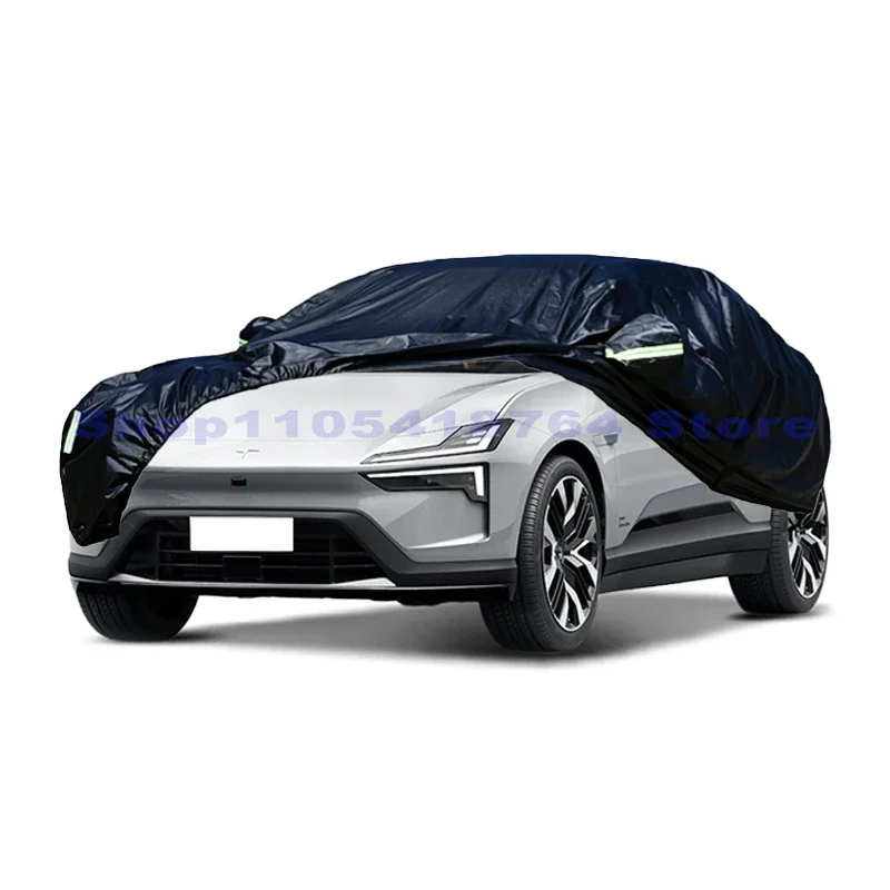 Car Cover Outdoor Protection Full Exterior Snow Cover Sunshade Dustproof Protection Cover For Polestar 4