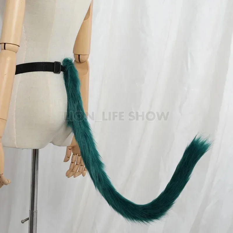 

a7d@Bear's Den Cat Ears Hairhoop Tail Xiao From Game Genshin Impact Cosplay Costume Accessories For Christmas Halloween Cu New 2