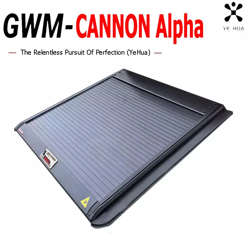 Retractable Truck Bed Tonneau Cover For Great Wall GWM Cannon Alpha Roller Shutter Lid Anti-Theft Pickup Bed Car Accessories
