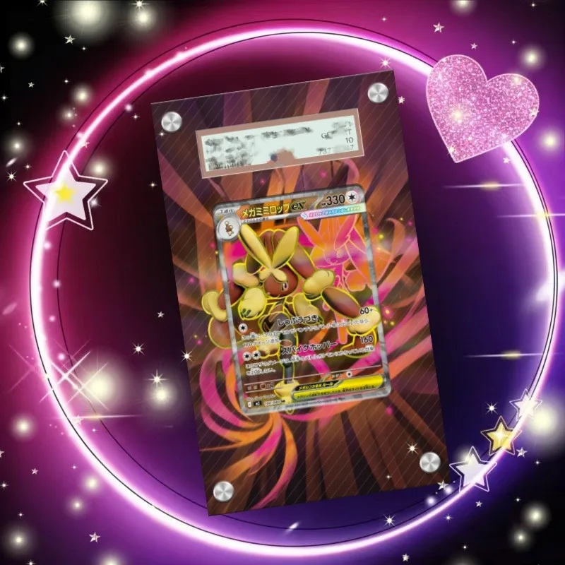 expositor-de-arte-para-cartao-pokemon-lopunny-ptcg-chaveiro-colecionaveis-de-jogos-de-anime-merchandising-de-anime-estojo-protetor-de-acrilico-brinquedos-presente