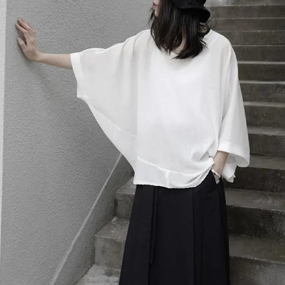XS-5XL Summer New Unisex Solid Color T-Shirt American Retro Fashion Trendy Street Casual Loose Breathable Neutral Tops
