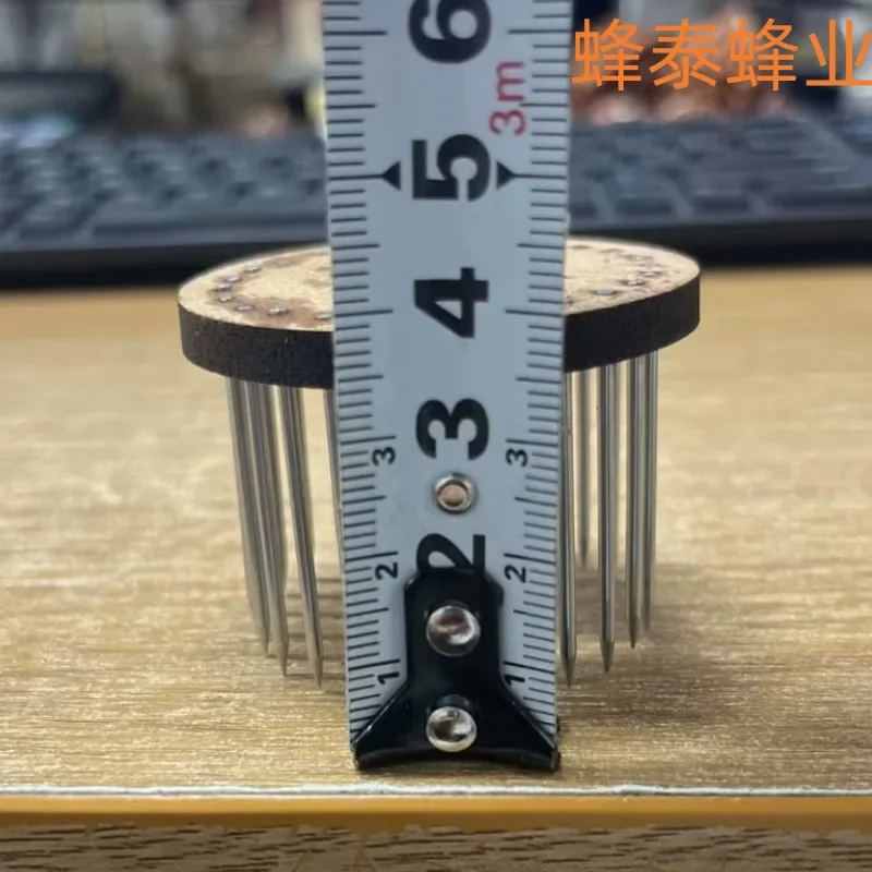 A Stainless Steel Beekeeping Needle, Closed Bee Steel Needle, King Cage Buckle, 10 Pcs