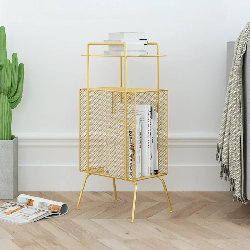 Nordic Style Modern Minimalist Desk Organizer Shelving Easy to Clean Versatile Nightstand