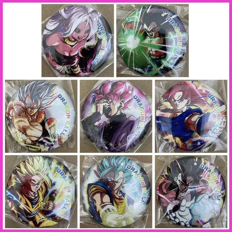 

Аниме Dragon Ball, редкая коллекция преломления, значок Android 21, Goku Black Broli Son Goku Son Gohan, игрушки для мальчиков, подарок на день рождения