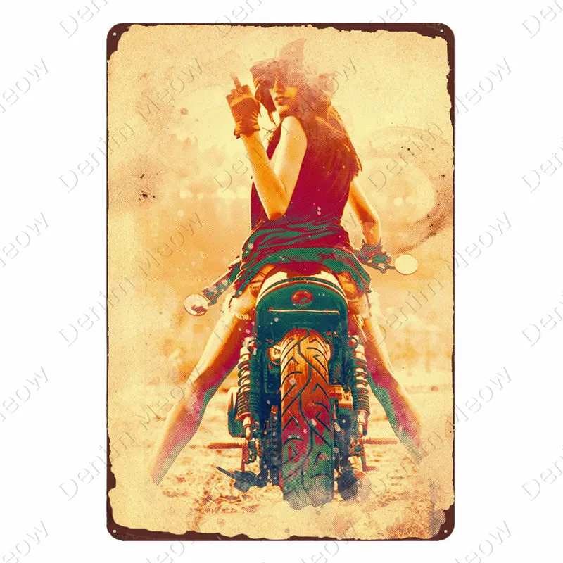 Vintage Metal Sign for Biker, Grandpa The Legend, DAD Poster, Route 66, Art Painting, Bar, Club, Home, Garage, Wall Decor