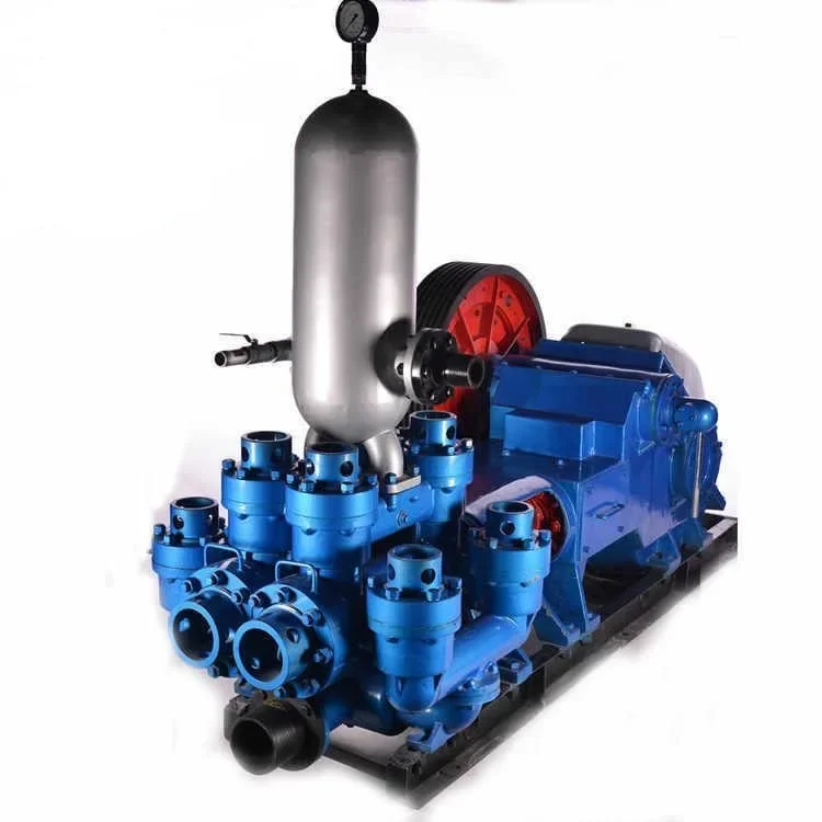 For BW250 Water Well Drilling Rig Mud Pump Piston Pump with Diesel Engine For Sale