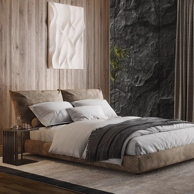 Master bedroom queen bed multi-functional foldable villa bed