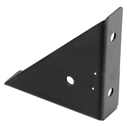 Tools Corner Brackets Black/White Heavy Iron Protector Right Triangular Reinforcement 90 Degrees Angle Brand New