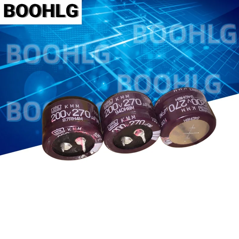 2PCS KMM Electrolytic Capacitor 200V 270UF 30X20