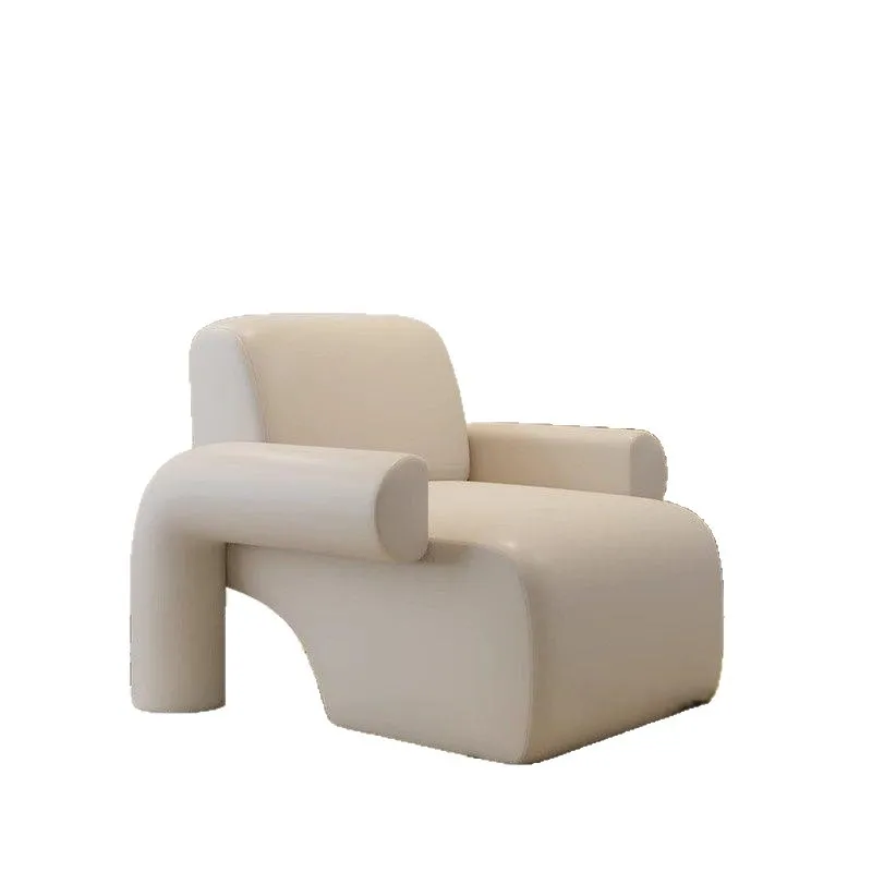 Light luxury single modern sofa chair living room leisure small apartment