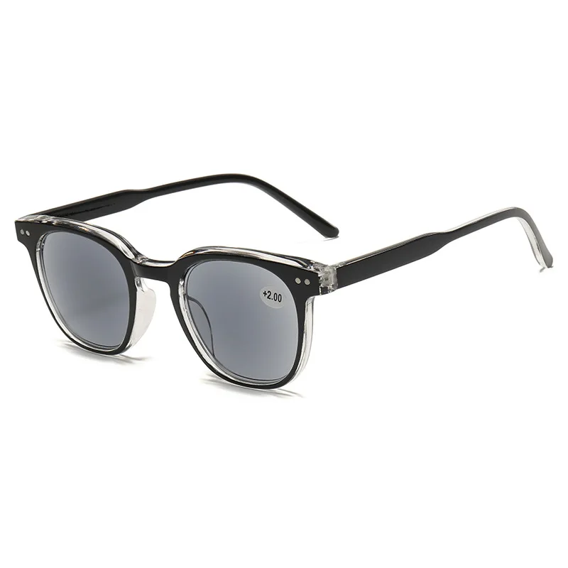 Ahora Fashion UV Protection Reading SunGlasses For Women Men Gray Tea Lens Presbyopia Eyeglasses UV400 oculos With Diopters