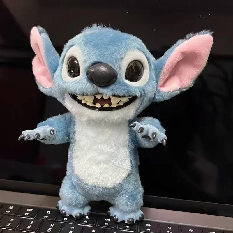 ديزني الأصلي غرزة ألعاب من نسيج مخملي دمية لطيف أنيمي غرزة ظهره قلادة أفخم شغل لعبة غرفة ديكور هدية الكريسماس 16/28 سم