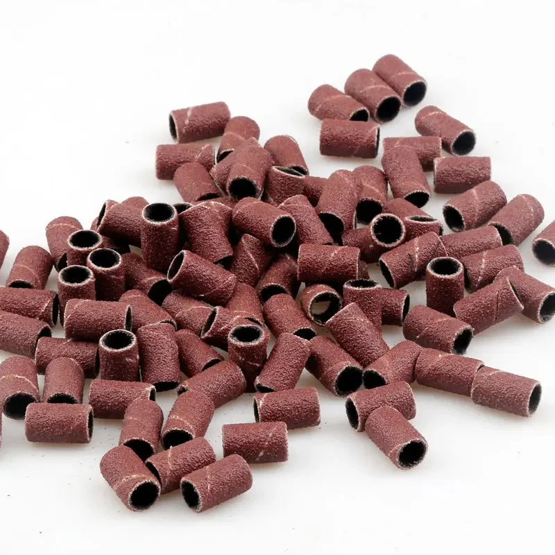 51Pcs 샌딩 드럼 키트 80-600Grit 드럼 샌더 네일 샌딩 밴드 슬리브 (Dremel 로타리 도구 용 드럼 맨드릴 포함)