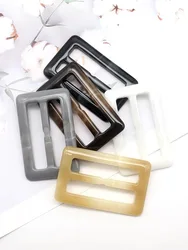 Resin Adjustable Belt Buckle Buttons 10pcs/lot 49mm for bags clothes wind coat women apparels garment accessories decoration