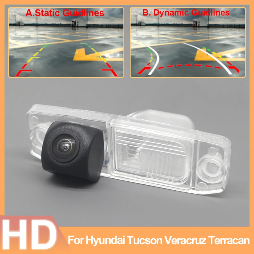 140 degree CCD Car Rear View Waterproof High quality RCA Camera Reverse Night Vision For Hyundai Tucson Veracruz Terracan