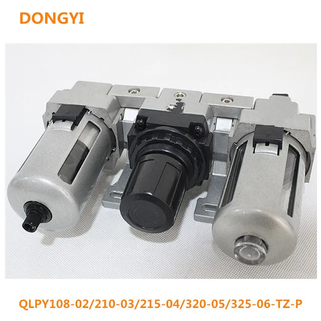 High Quality Oil Filter Regulator Trap Pneumatic Water Separator Pressure Manual Drainage QLPY108-02/210-03/215-04/320-05/325-06