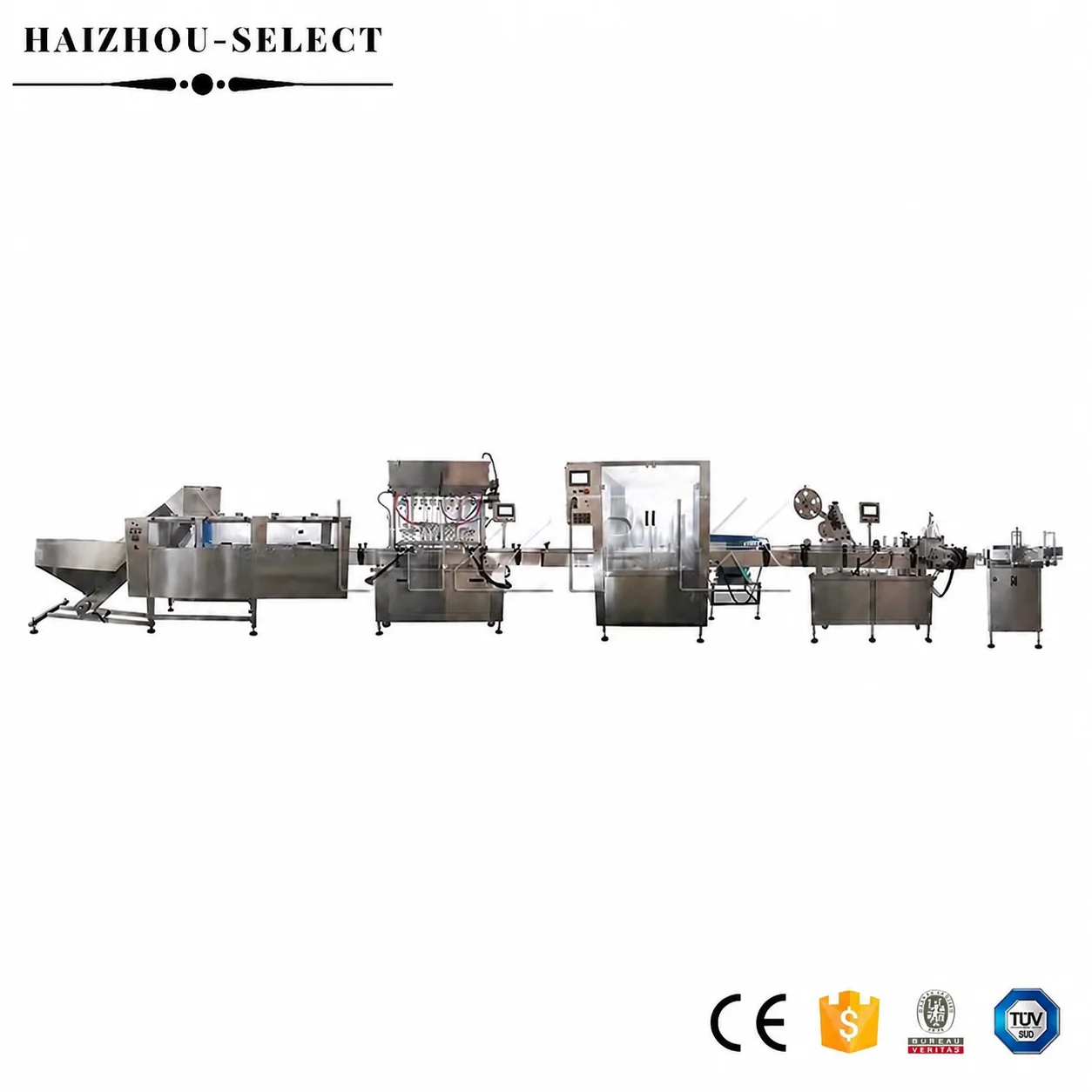 HAIZHOU SELECT Automatic Packaging Line Customization | Bottle Washing Filling Capping Labeling | Contact for Quot