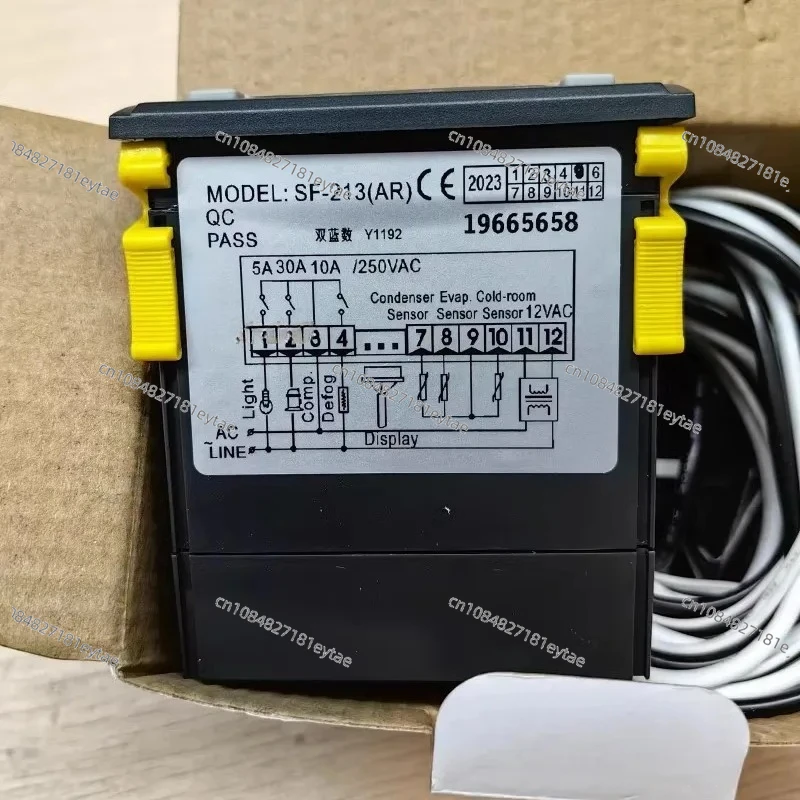 Suitable for  SF-213AR electronic thermostat, dual meter, dual display, temperature controller, freezer display cabinet