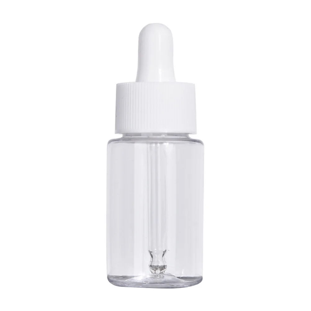 4pcs Dropper Glass Empty Bottles Transparent Sub Bottle for Essential Oil Cosmetics (50ml) Empty Bottles Dropper