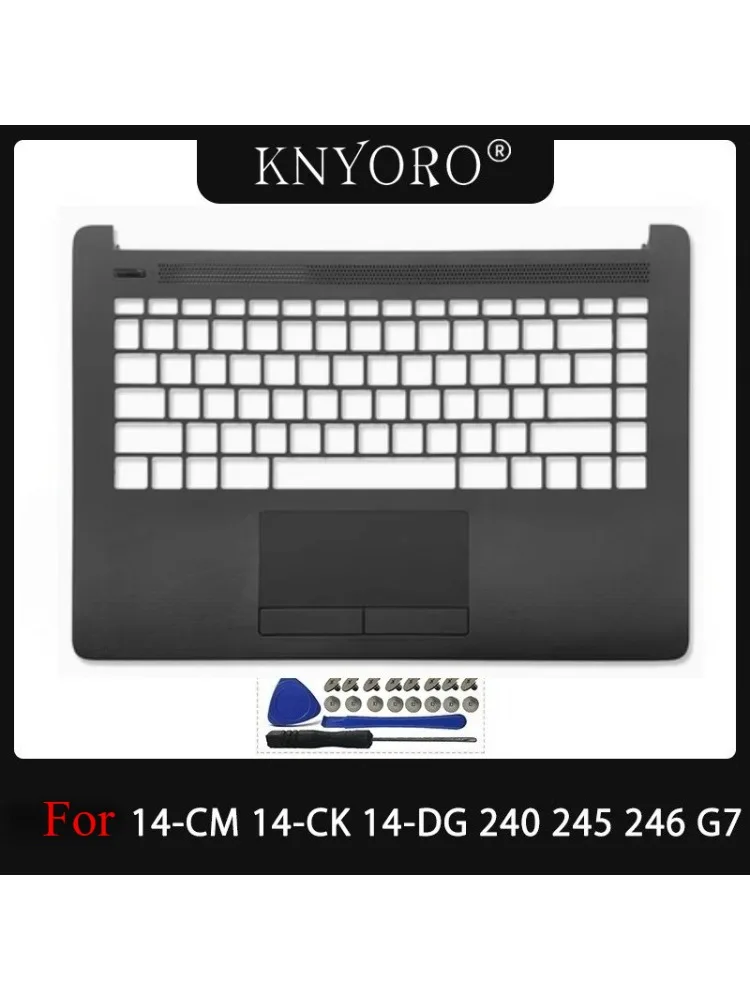Coque supérieure originale pour ordinateur portable, pour 14-CM 14-CK 14-DG 240 G7 245 246 G7, repose-paume, couvercle du boîtier supérieur, lunette du clavier, coque noire