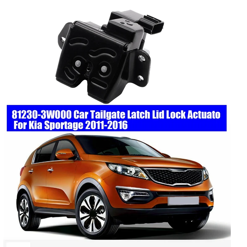 81230-3W000 Rear Trunk Door Lid Lock Block For Kia Sportage 2011-2016 812303W000