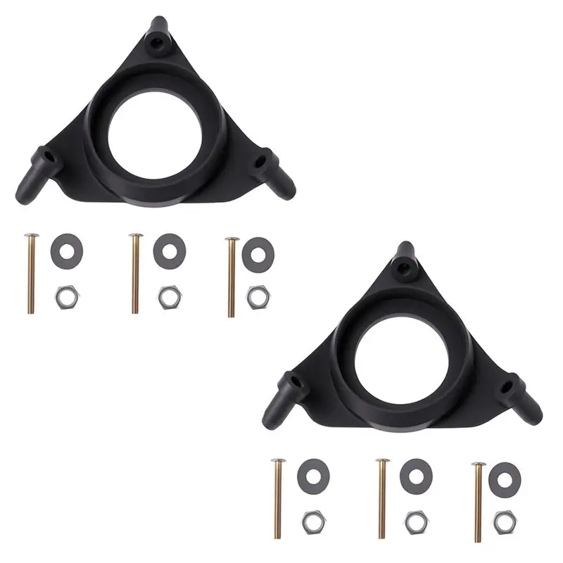 Kit de montaje de tornillos para tanque GP51487 (2 juegos) para tanque de inodoro Kohler Wellworth Triangle, kit de juntas entre tanque y taza-A36R