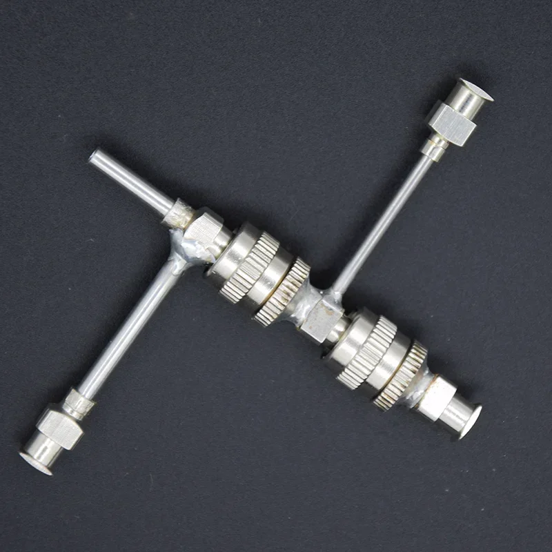 Three-axis removable coaxial needle, electrospinning metal needle