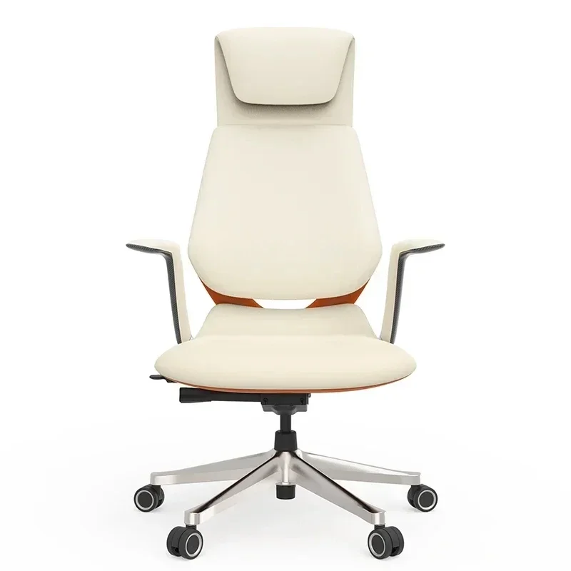 

Ergonomic Office chair Comfortable sedentary reclining computer chair Leather boss chair