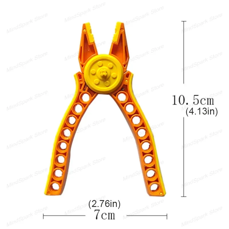 Building Block Disassembly Tools Parts Pliers Clip Remover Tongs Hammer Lifter Measuring Small Particle Brick Separator
