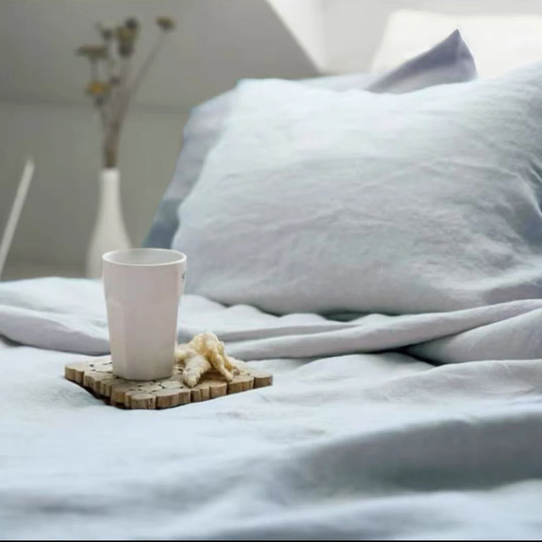 Pure Linen Soft Solid Color Pillowcase 40x60 50x70 Envelope Pillow Case Household Bedding Pillow Cover