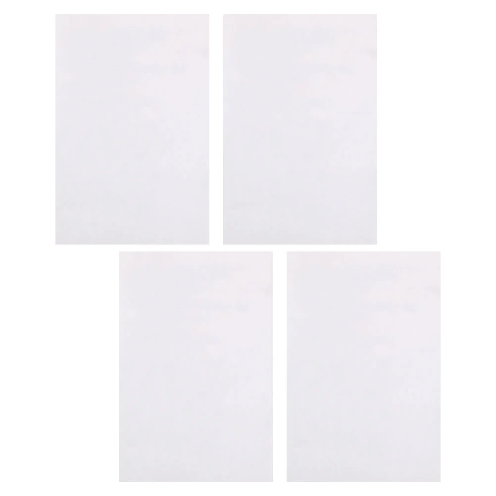 4 Pcs Note Pads Calculation Scribbling Students Scratch Paper Graffiti Blank Writing White Calculating Draft Sketch Book Math