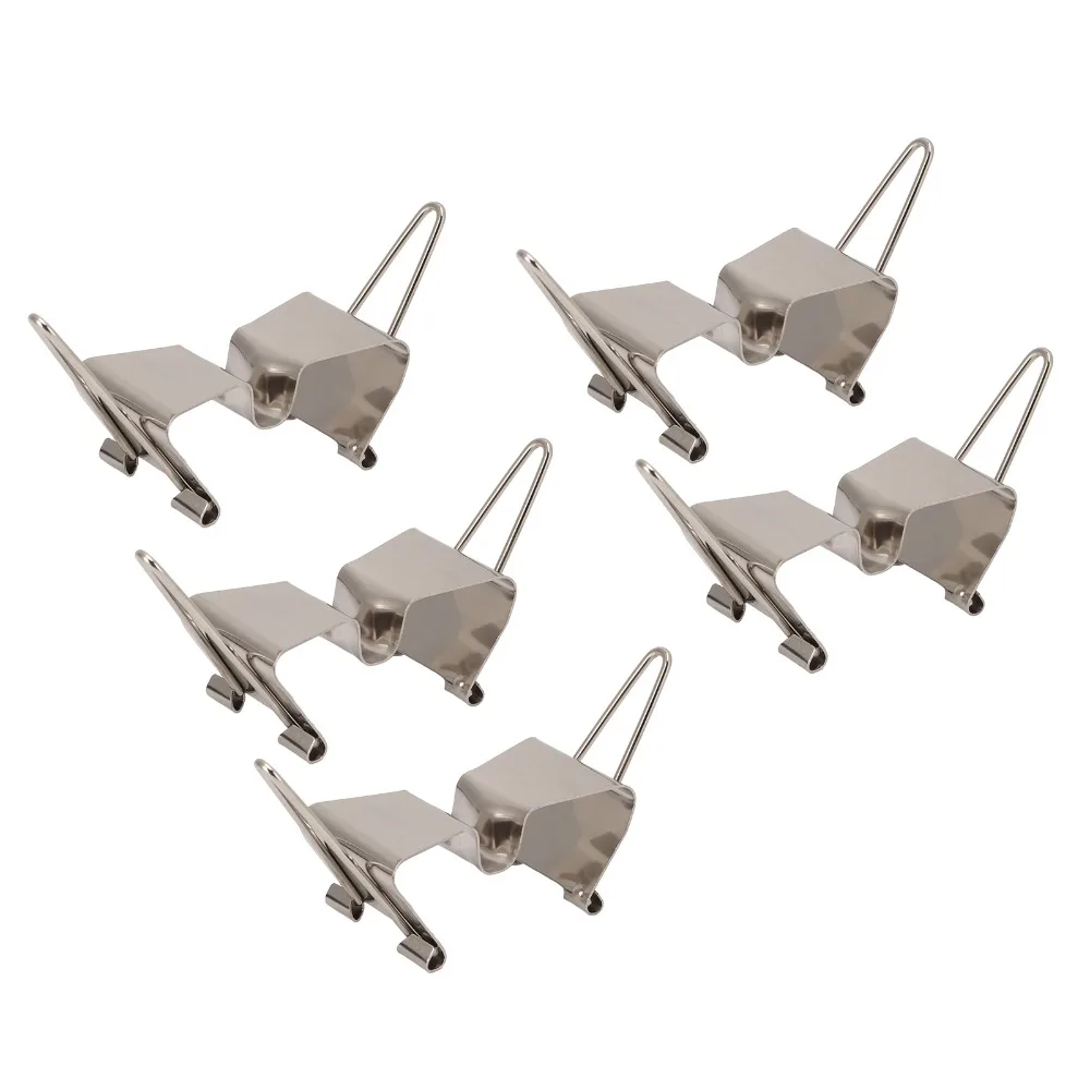 5pcs Stainless Steel Wet Canvas Clips Easy-Install Design Smooth Surface Oil Painting Frame Clamps Canvas Frame Holders