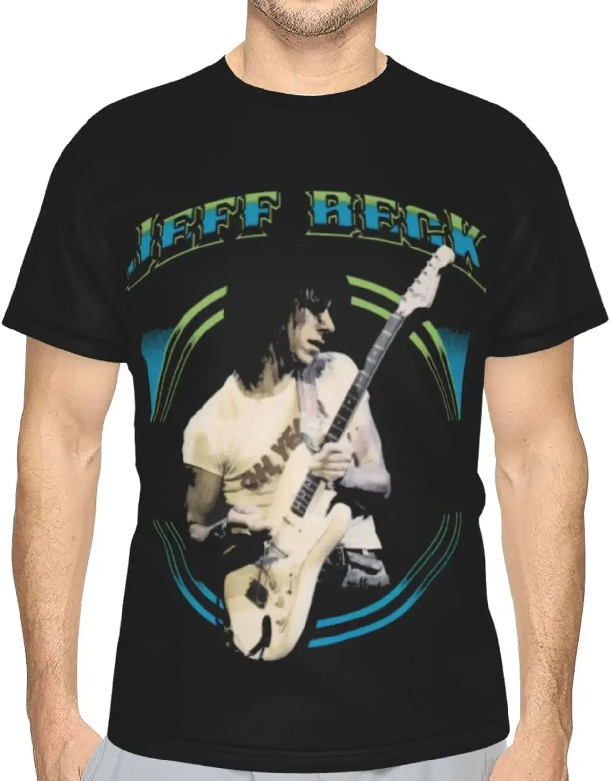 Jeff Beck Shirt Men's Fashion Breathable Pattern Short Sleeve T Shirt Tees High Quality 100%Cotton Short Sleeve