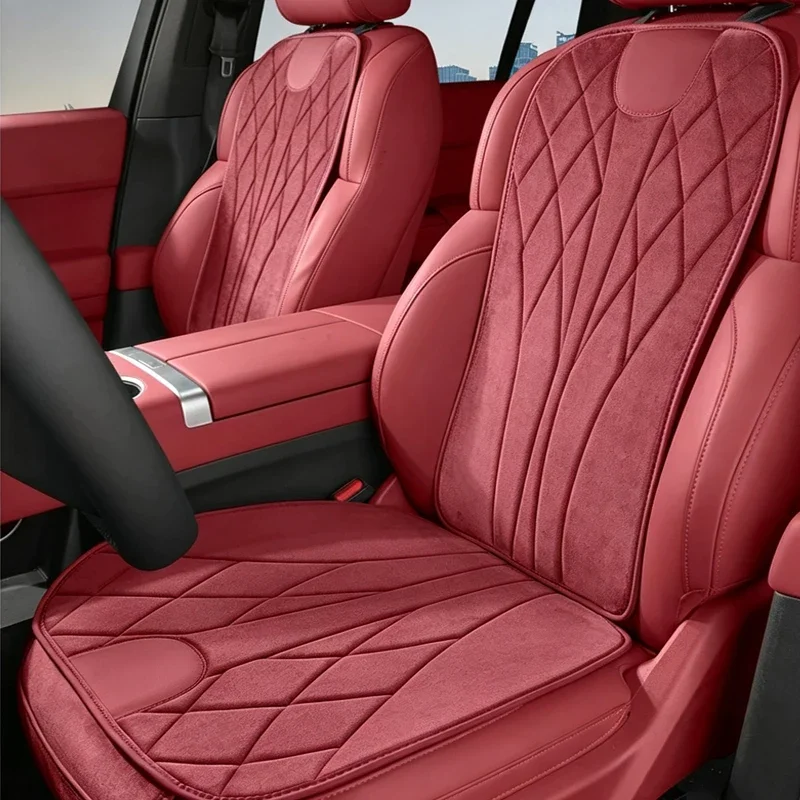 For Volkswagen Cross Coupe Milano New Compact Routan Space Up EOS Phaeton SHARAN Car Winter Suede Thick Warm Seat Cover Auto Mat