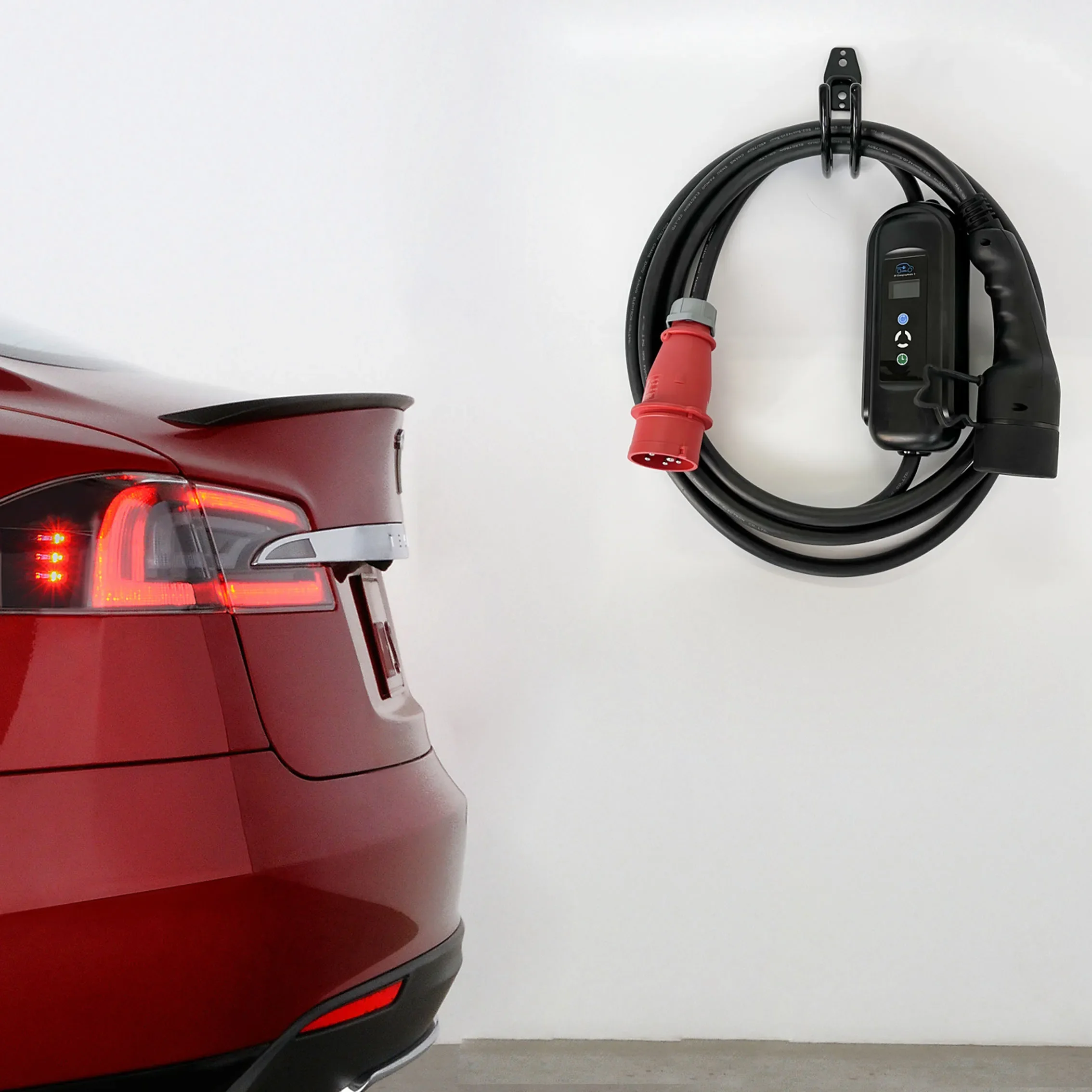 EV Charging Cable Wall Holder For EV Charger EVSE