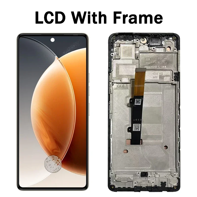 6,78-calowy ekran AMOLED do Tecno Camon 30 LCD CL6, zestaw wyświetlacza dotykowego z digitizerem do Tecno Camon30 4G CL6k. — zdjęcie produktu 4