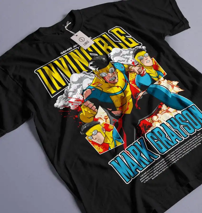 Unisex Vintage 90s T-Shirt -Purple Clown King Shirt,Super Hero Movie Shirt,Hero Shirt,Art Book Retro