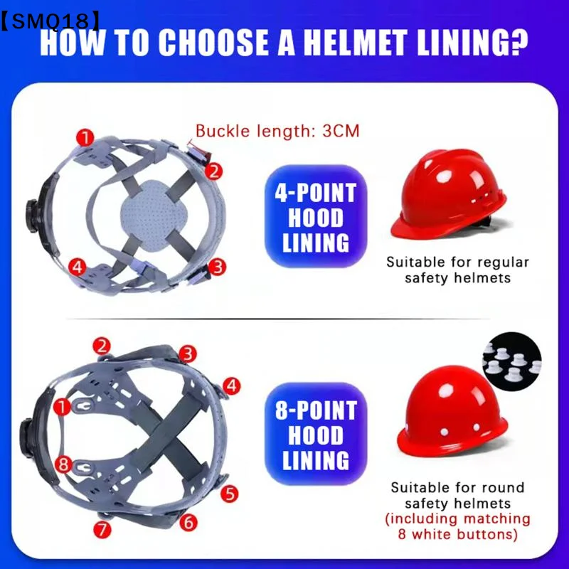 Hard Hat Suspension Bumpsproof Attachment Bruisesproof Head Protection Adjustable Hard Hat Shell Insert Lightweight Safety【SMQ】
