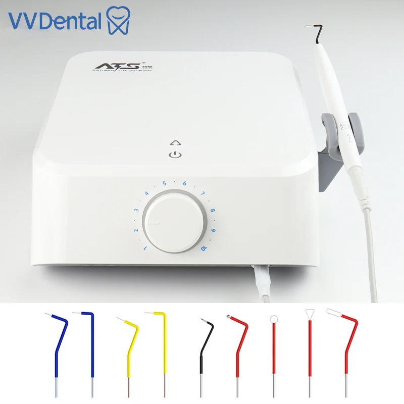 

VVDental Стоматологический электрохирургический аппарат Высокочастотный электрический хирургический нож Скальпель Стоматологическая электрохирургическая система ATS-S1