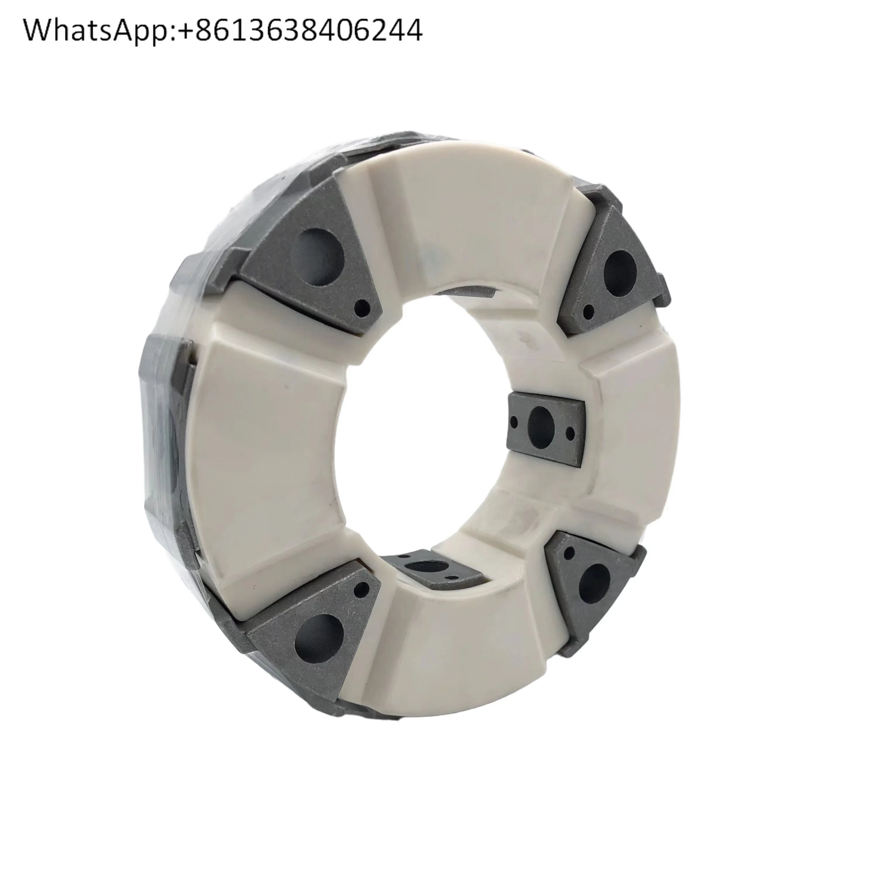 

R110-7/215-7 215-9 Hydraulic pump 50K connection rubber coupling aluminum block parts assembly