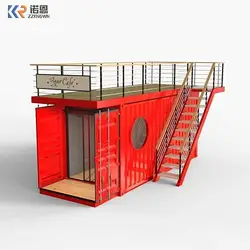 Good Price Coffee Restaurant Bar Cafe Kiosk Container Restaurant With Kitchen