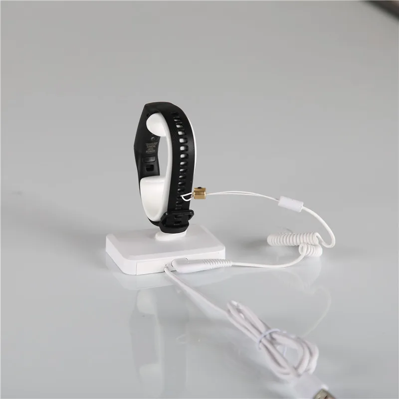 10 pcs/lot  Bracelet Wearable Devices Smart Bracelet Anti-theft Display Holder Retail Security Display Charge Alarm for Bracelet