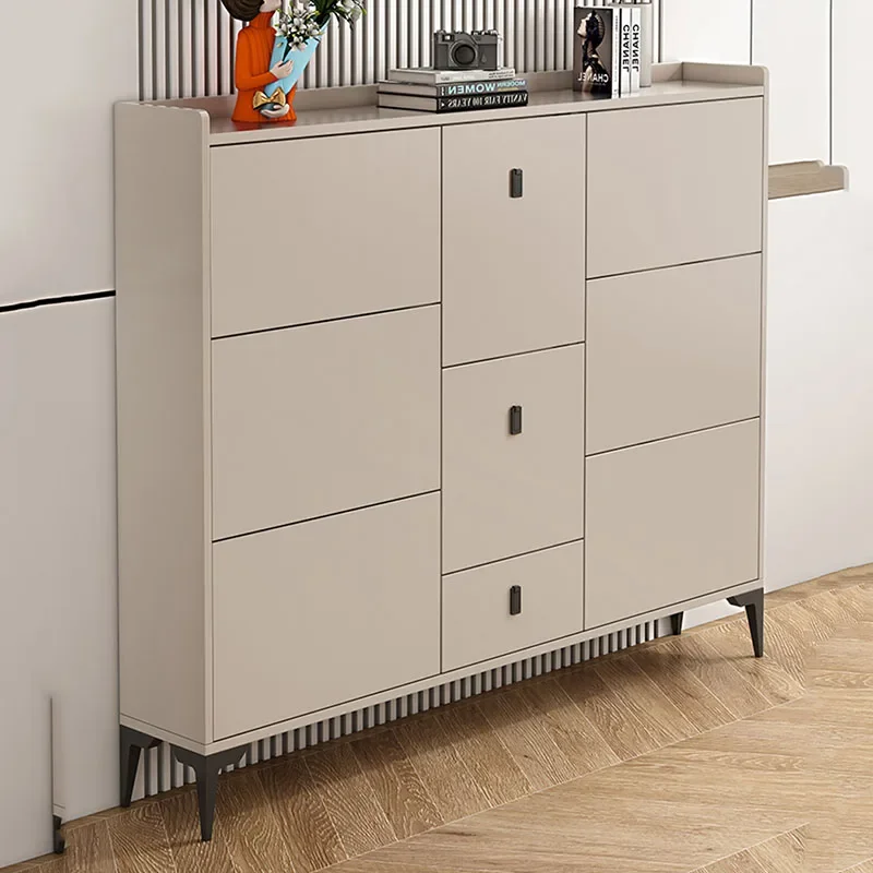 

Storage Vertical Shoe Cabinets Modern Dust Proof Designs Multi Layer Shoe Cabinets Drawer Nordic Schuhe Schrank home furniture