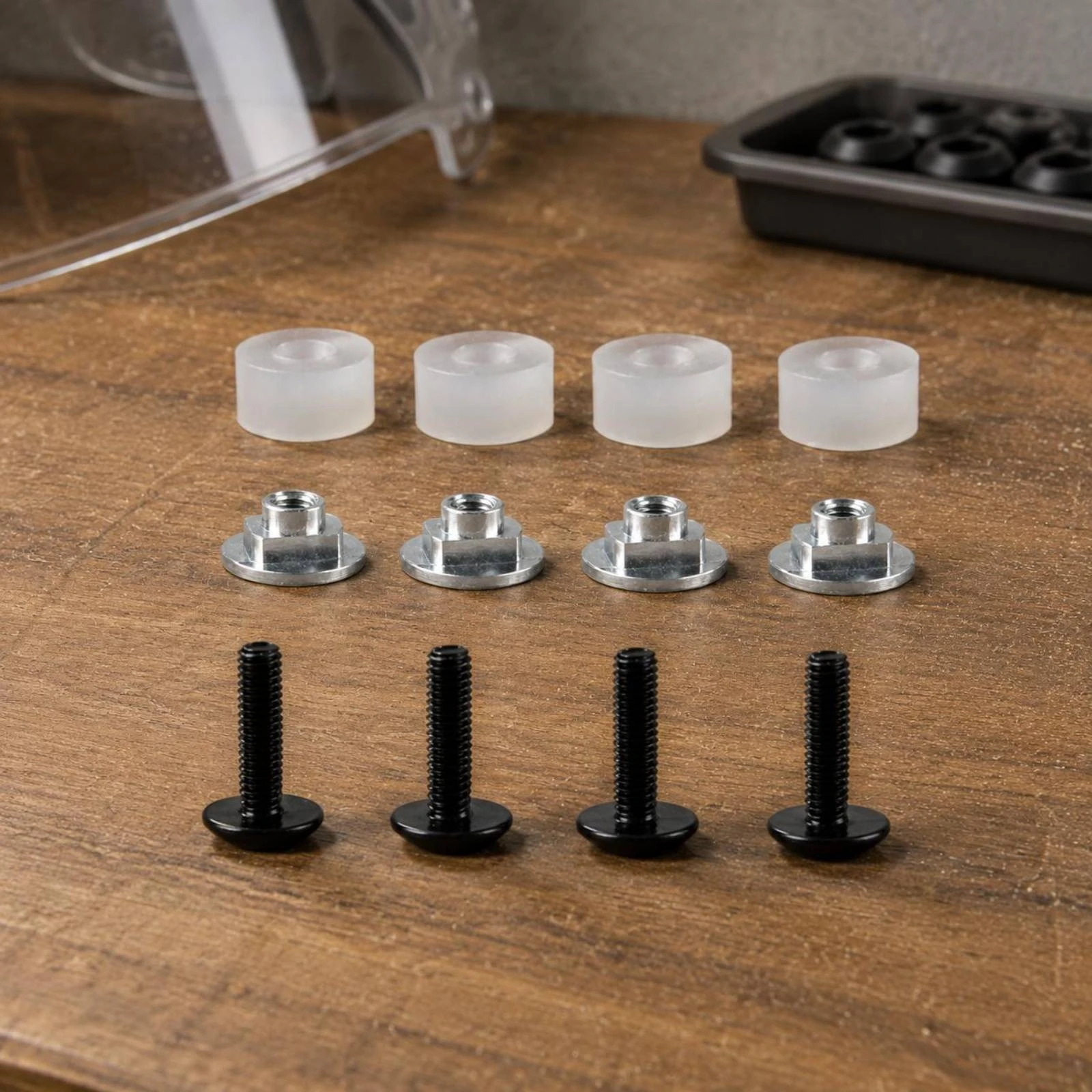 12 Pieces Hockey Eyewear Fastener Kit Easy to Install Eyewear Screw Kit Eyewear Screw Set Secure Fit Sports Gear Accessory view 5